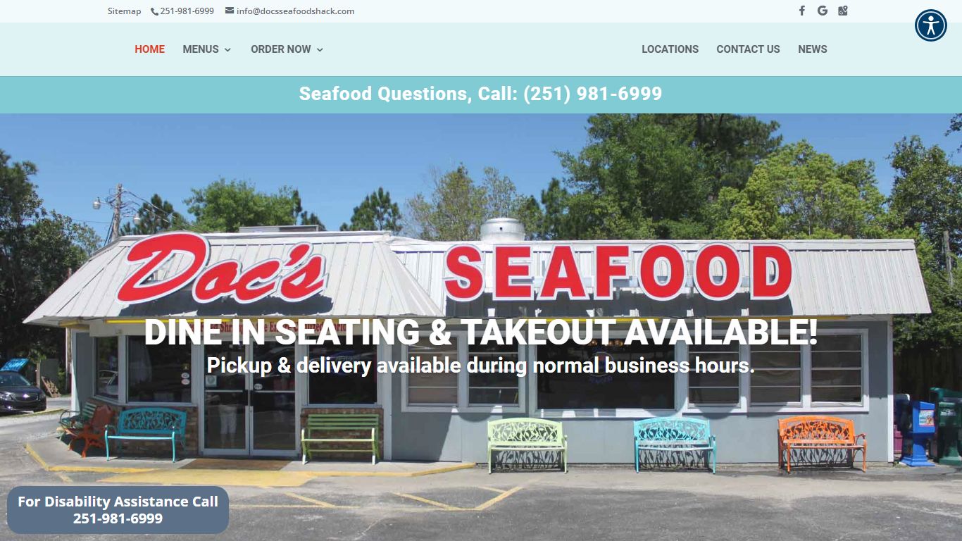Orange Beach Seafood Restaurant | Doc's Seafood Shack
